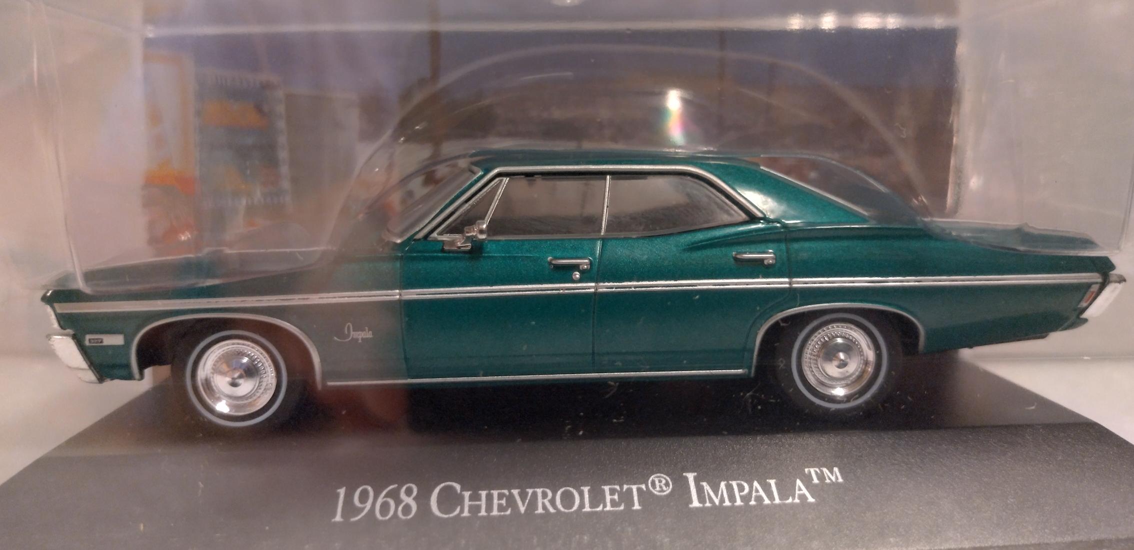 Pienoismalli chevrolet impala 1968