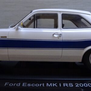 Pienoismalli Ford Escort Mk I RS 2000 valk./sin.