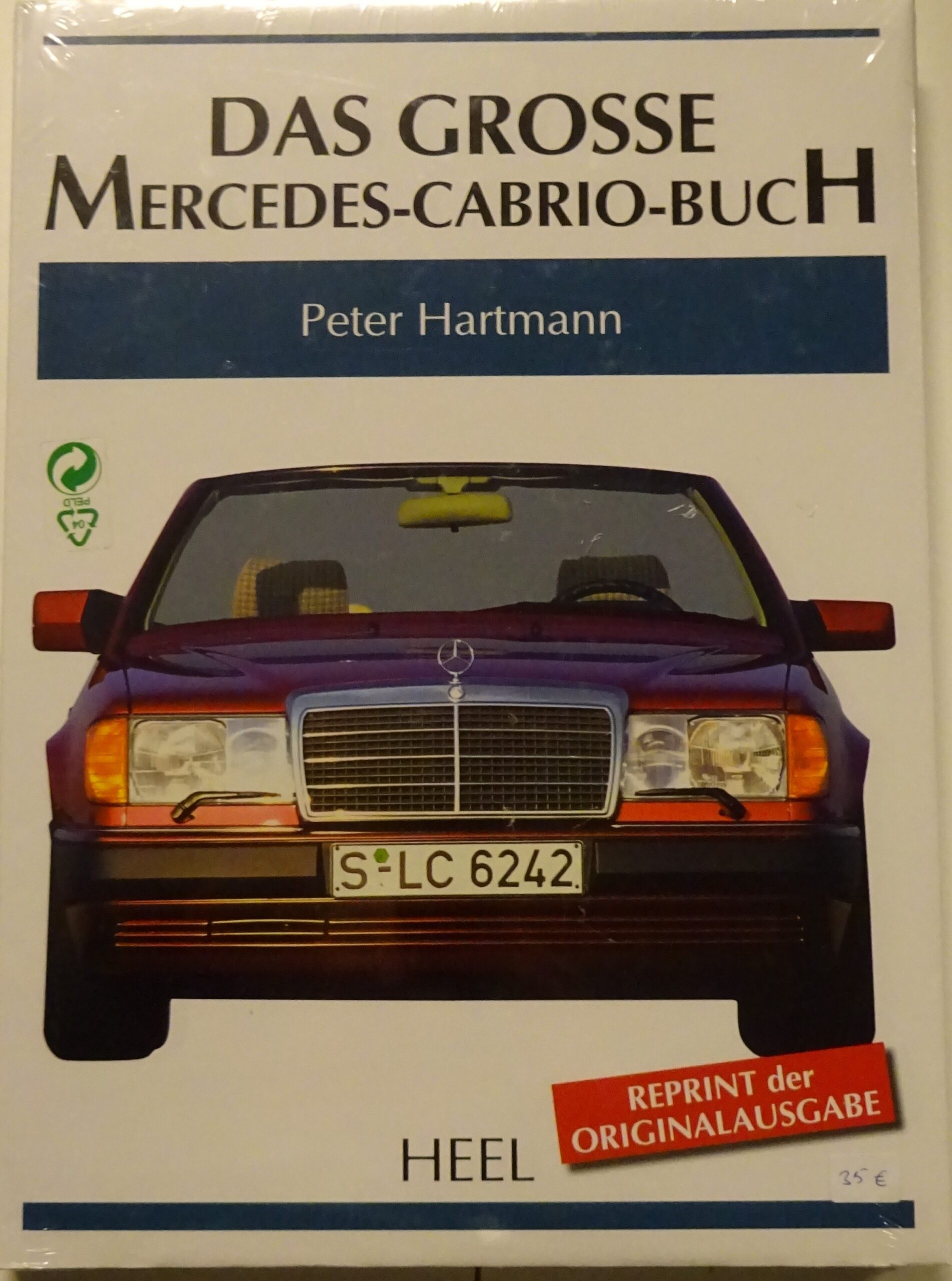 Mercedes Cabriolet kirja