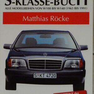 Kirja Das Grosse Mercedes S-Klasse-buch