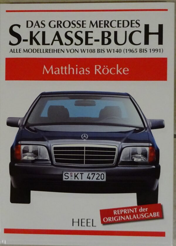 Kirja Das Grosse Mercedes S-Klasse-buch