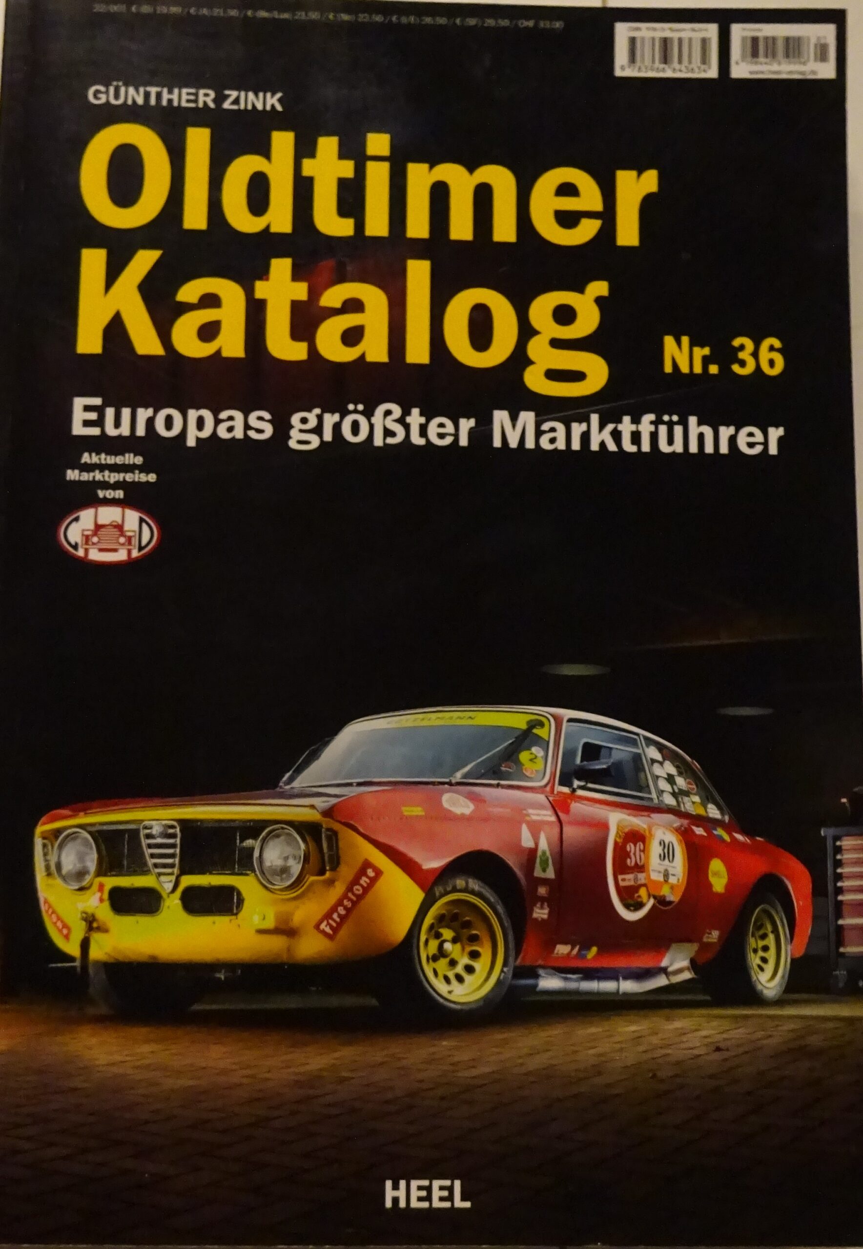Hintakirja Oldtimer Katalog Nr. 36