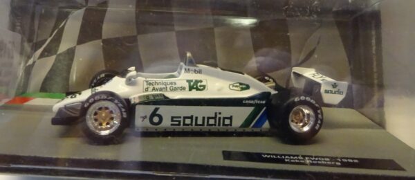 Pienoismalli Williams FW08 Keke Rosberg 1982
