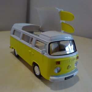 Pienoismalli VW T2b Camber keltainen