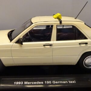 Pienoismalli Mercedes W201 Taxi