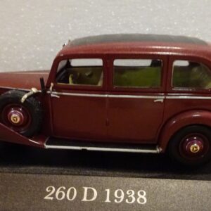 Pienoismalli Mercedes 260 D 1938