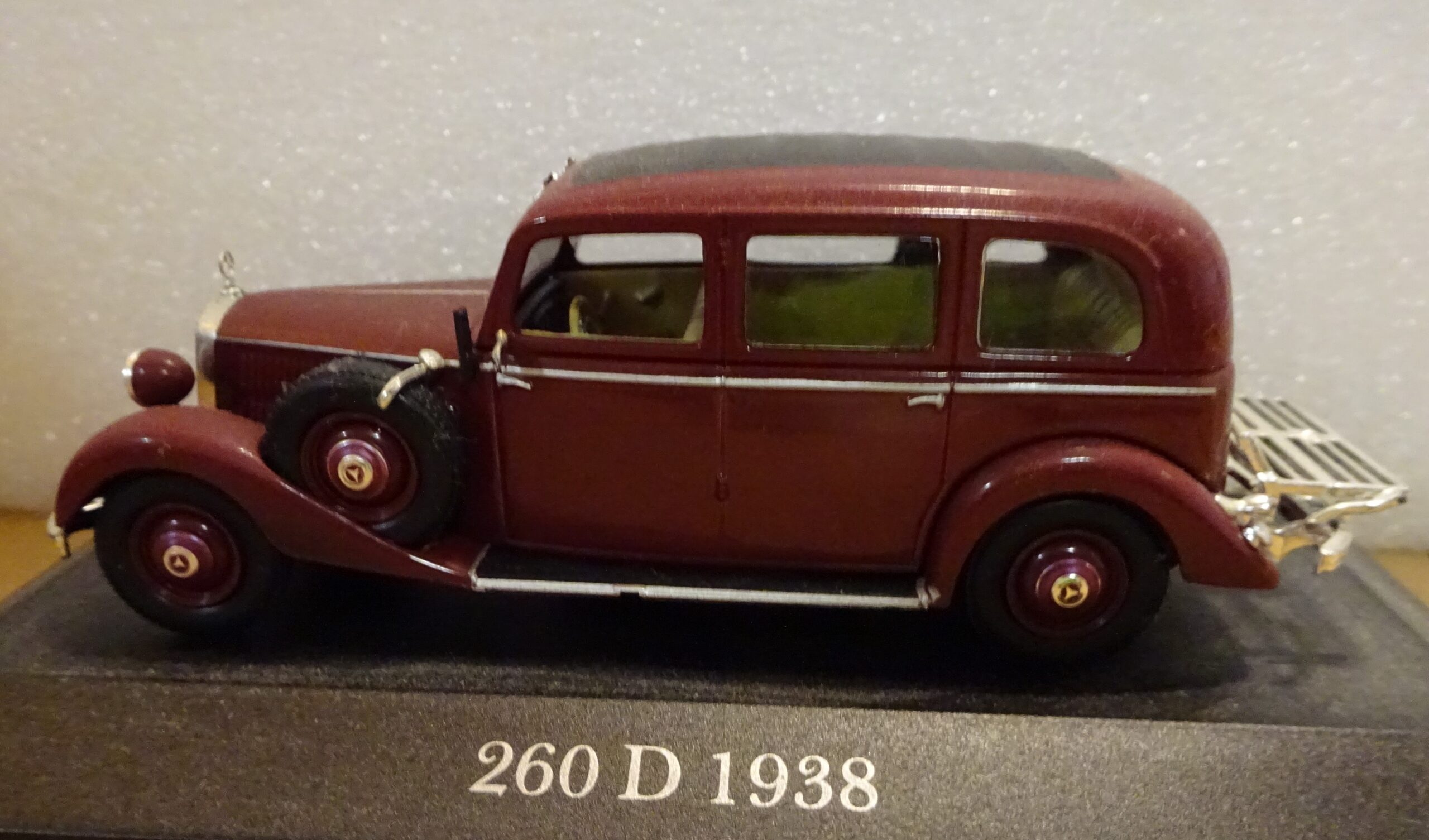 Pienoismalli Mercedes 260 D 1938