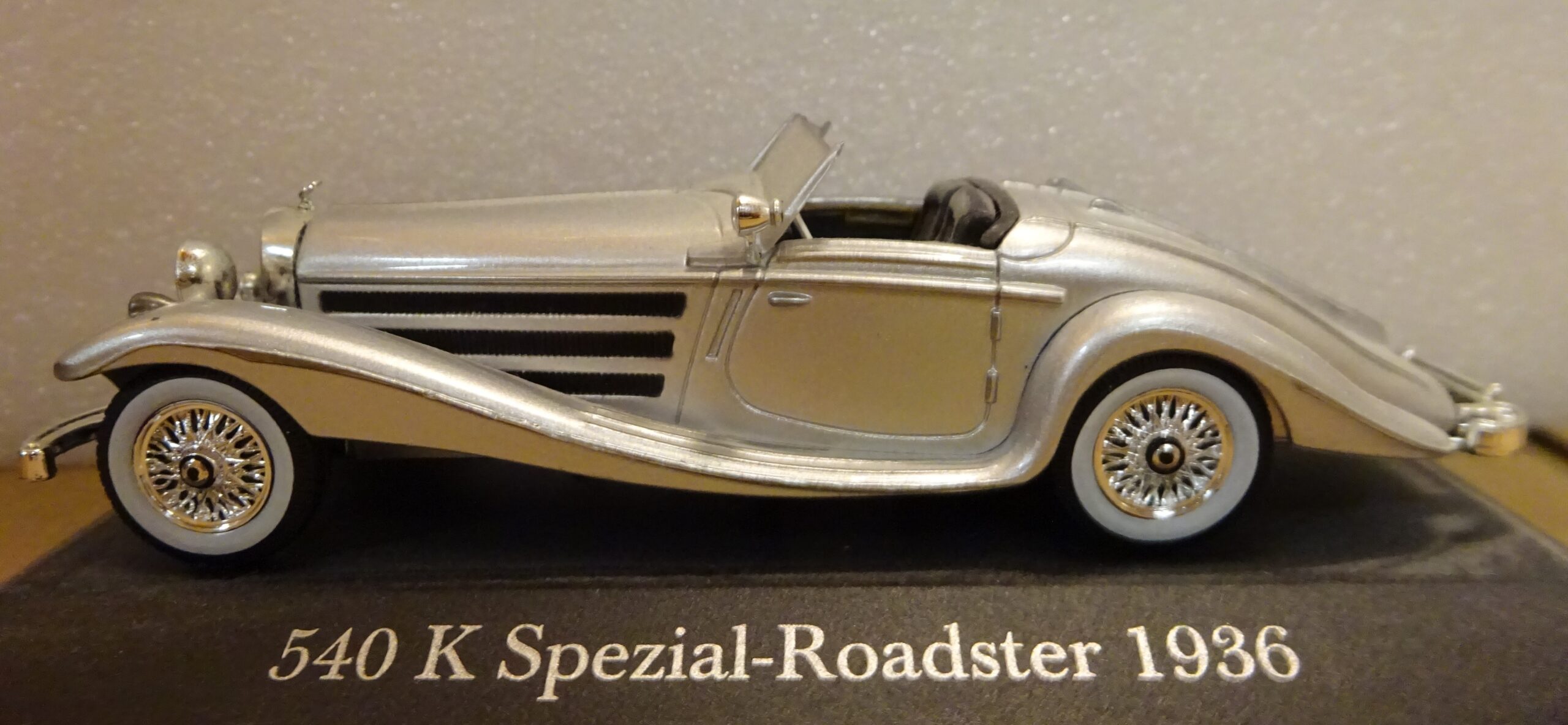 Pienoismalli Mercedes 540 K Roadster 1936