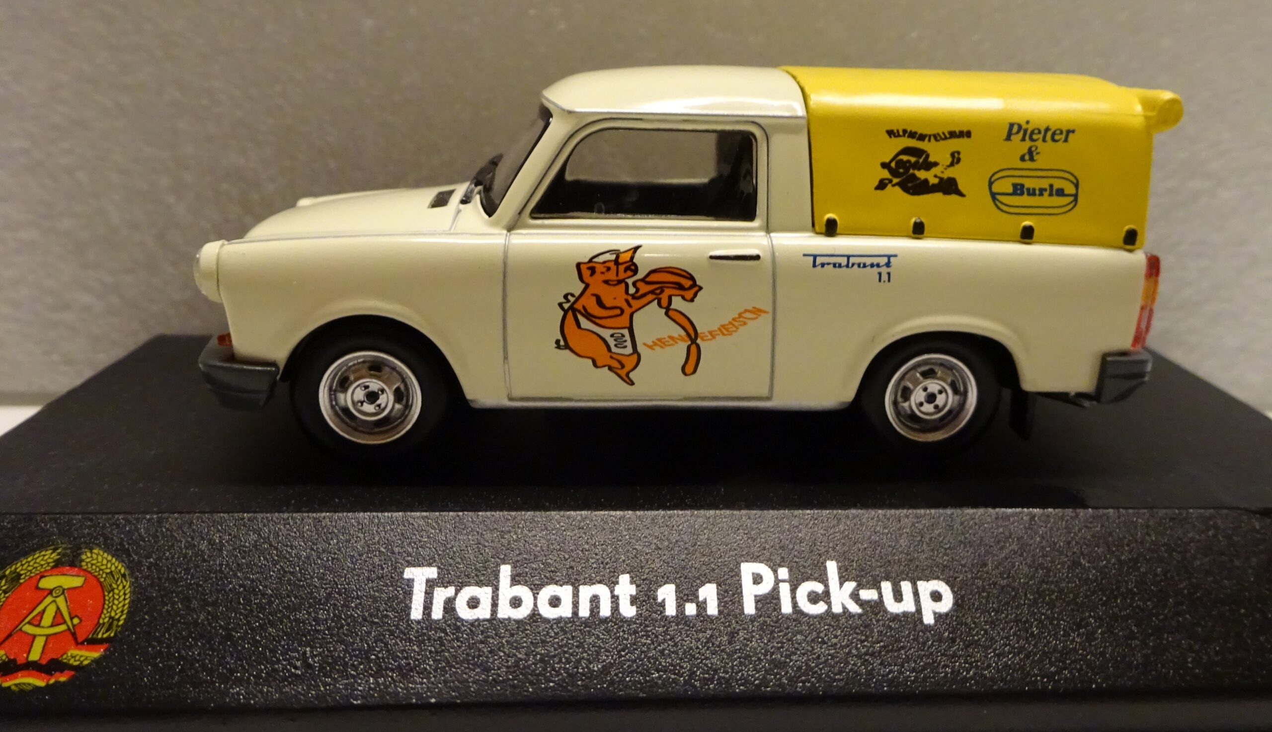Pienoismalli Trabant 1,1 Pick-up