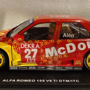 Pienoismalli Alfa Romeo 155 V6 Helsinki Markku Alen