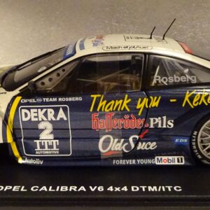 Pienoismalli Opel Calibra Keke Rosberg 1/18