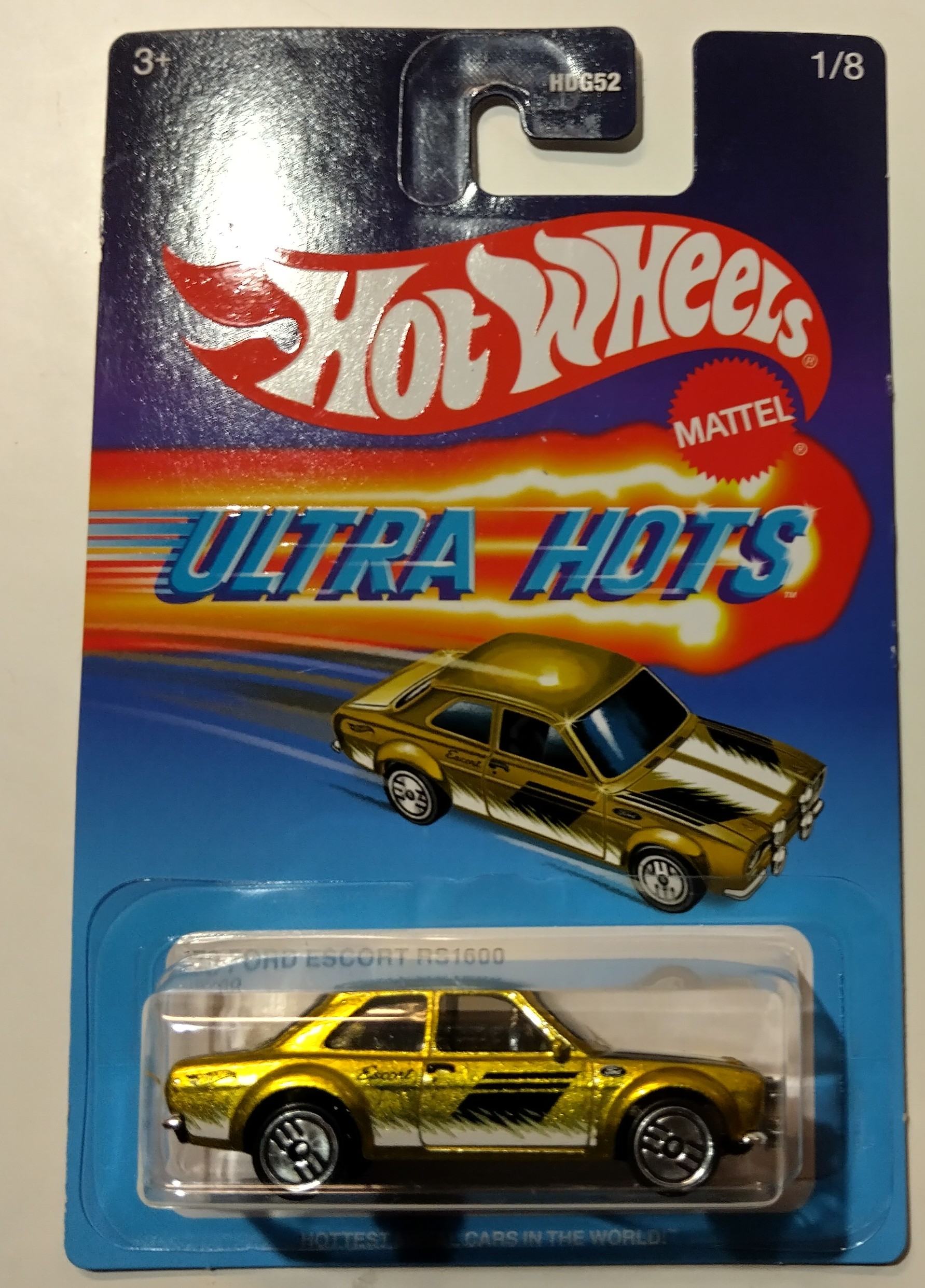 Pienoismalli Ford Escort RS 1600 1970 1/64