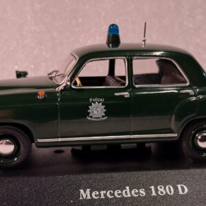 Pienoismalli Mercedes 180 D 1953 Polizei 1/43