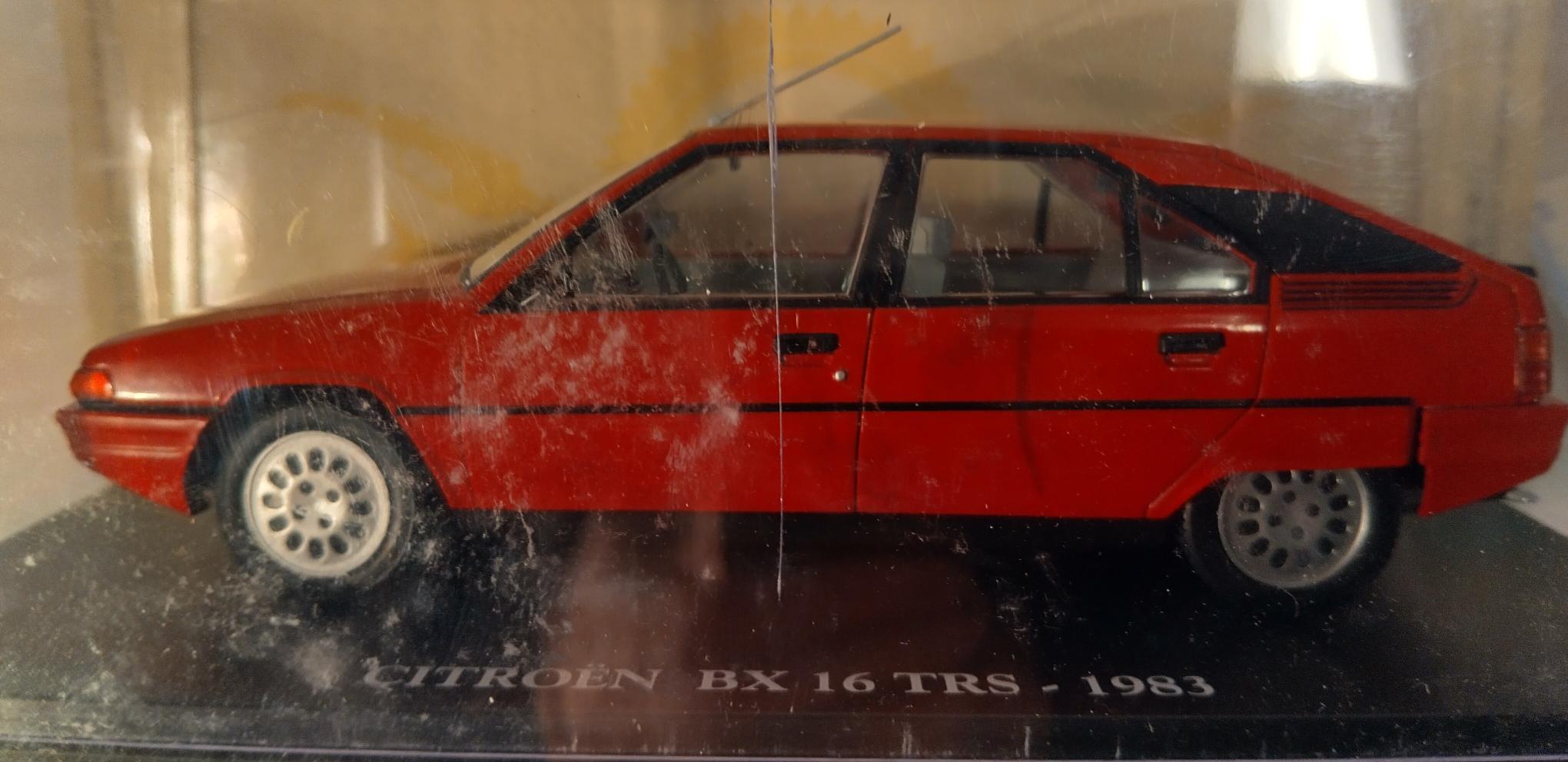 Pienoismalli Citroen BX 16 TRS 1983 1/24