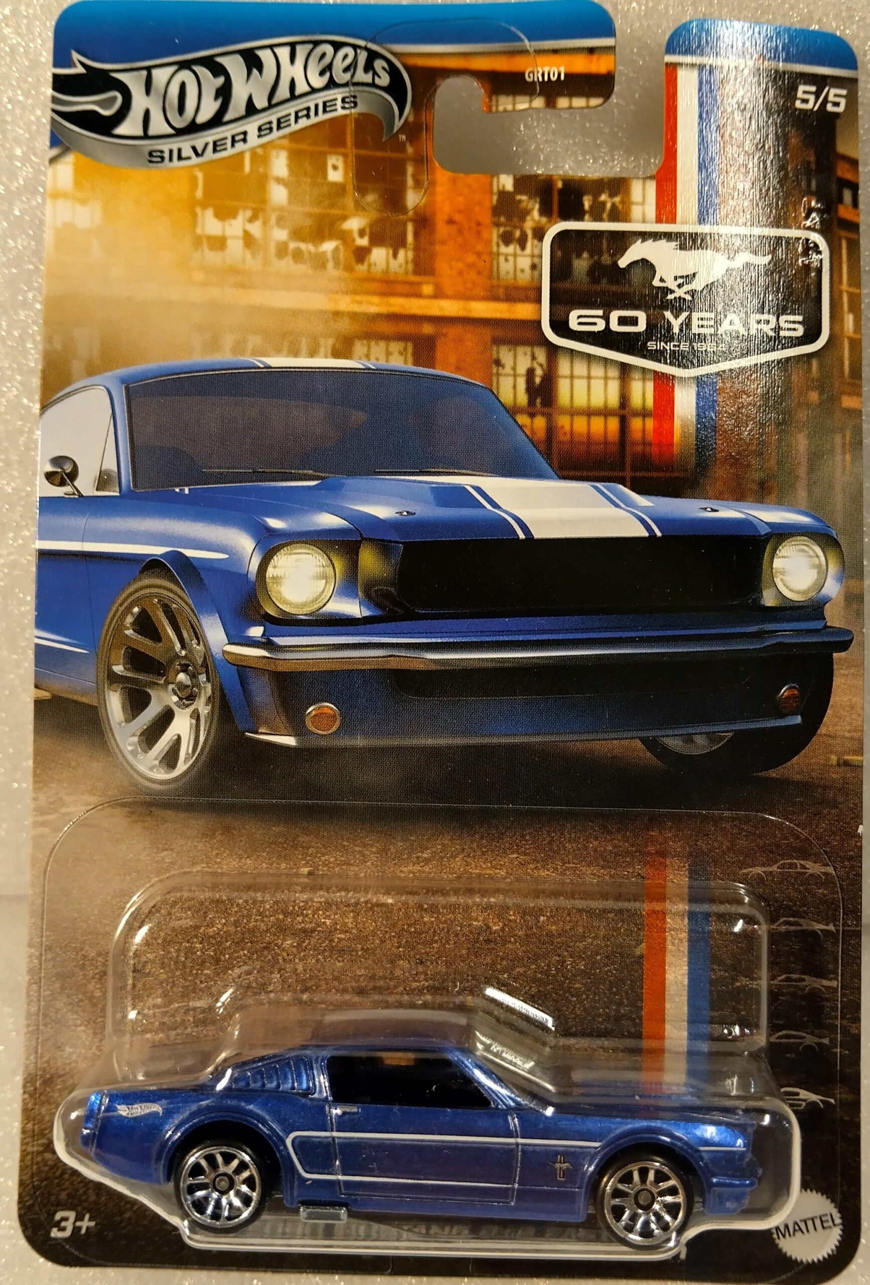 Pienoismalli Ford Mustang 2+2 Fastback 1965 1/64