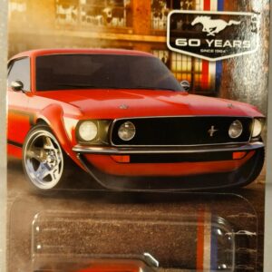 Pienoismalli Ford Mustang Boss 302 1969 1/64