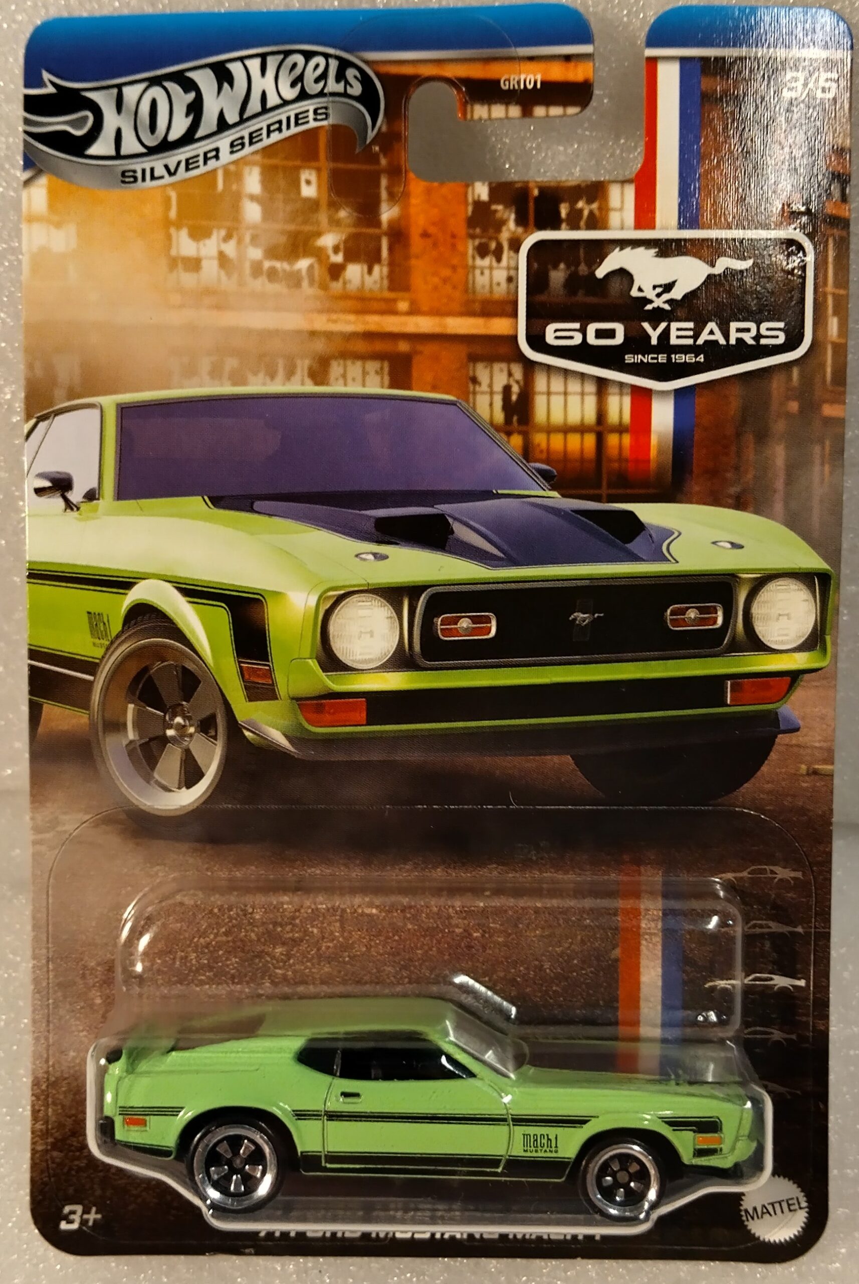 Pienoismalli Ford Mustang Mach 1 1971 1/64