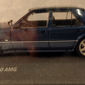 Pienoismalli Mercedes W124 500E E60 AMG 1994 1/43
