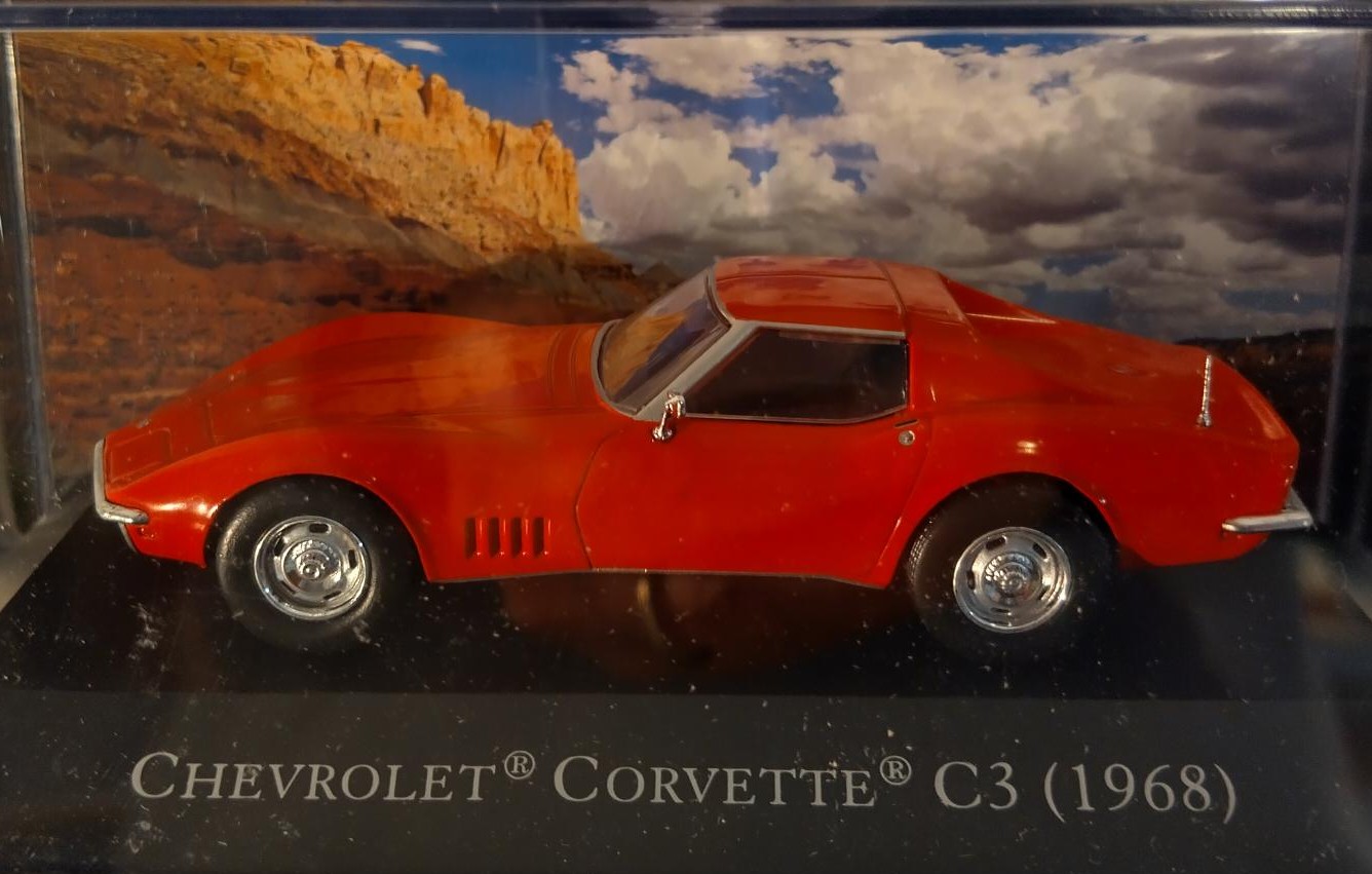 Pienoismalli Chevrolet Corvette C3 1968