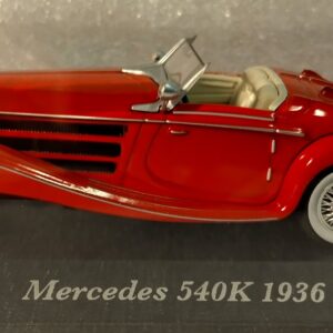 Pienoismalli Mercedes 540K 1936 1/43