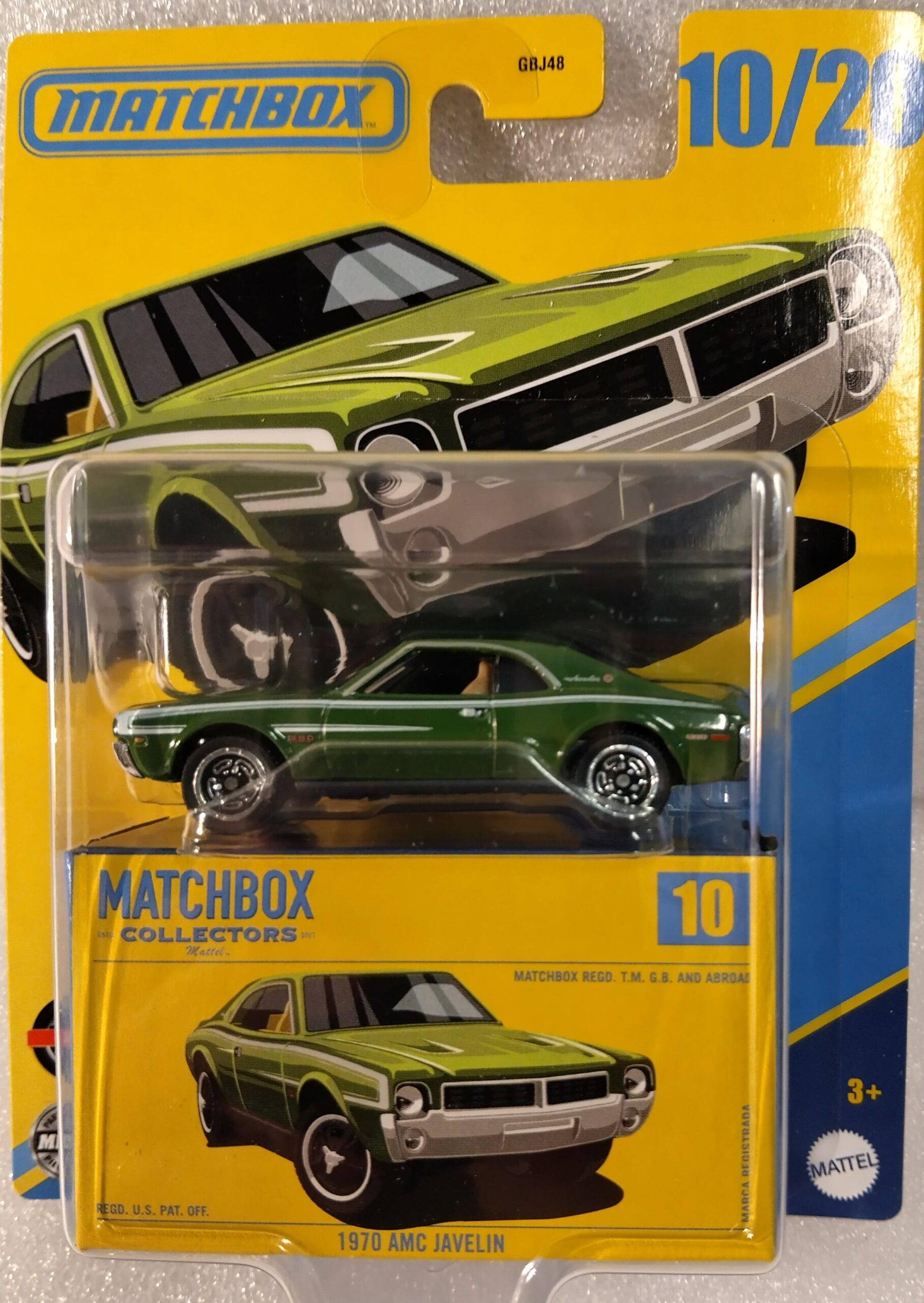 Pienoismalli ANC Javelin 1970 1/64