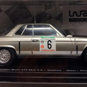 Pienoismalli Mercedes 450 SLC 5.0 1979 Mikkola - Hertz 1/24