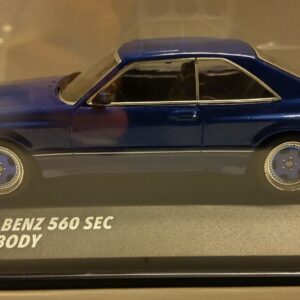 Pienoismalli Mercedes C126 560 SEC