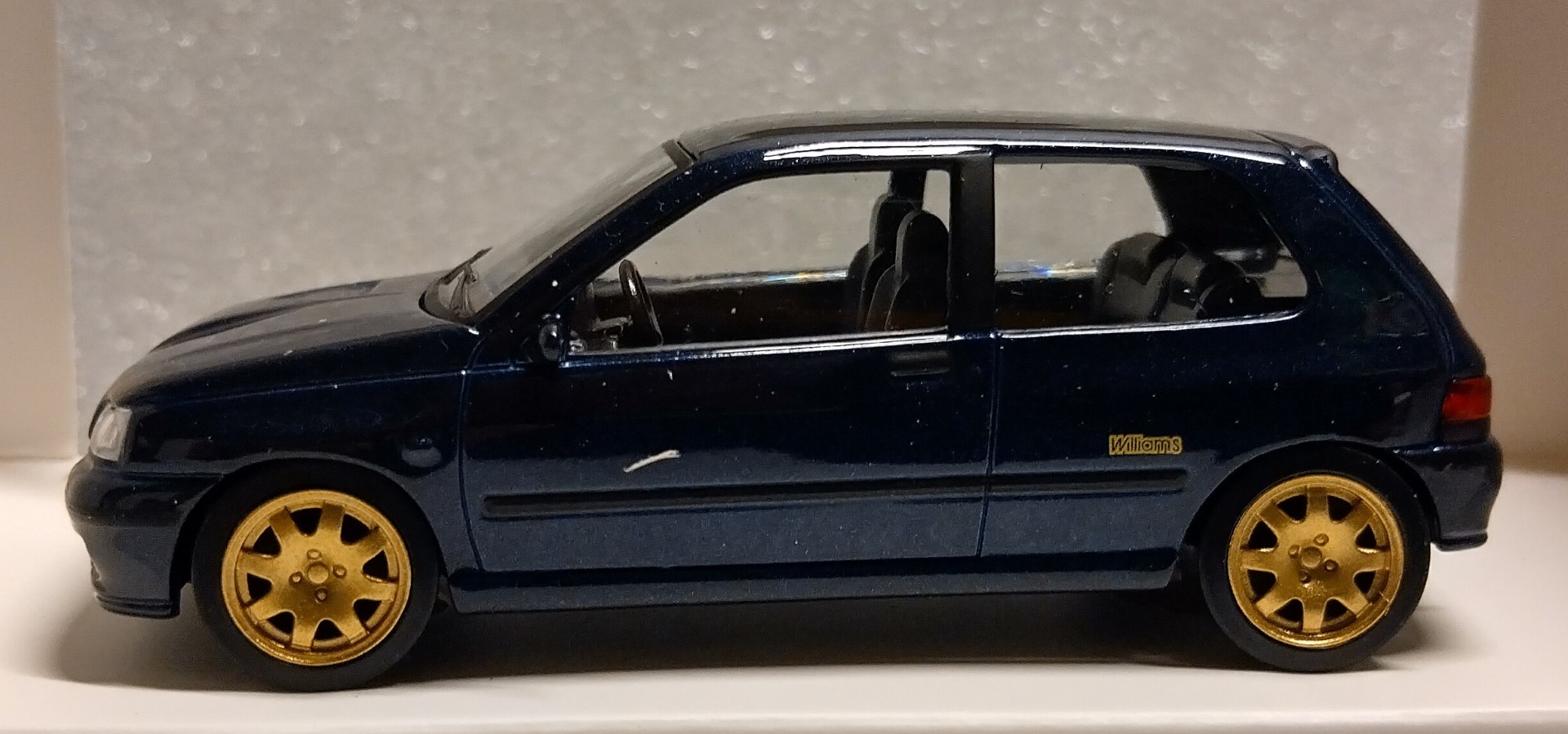 Pienoismalli Renault Clio Williams 1993 1/43