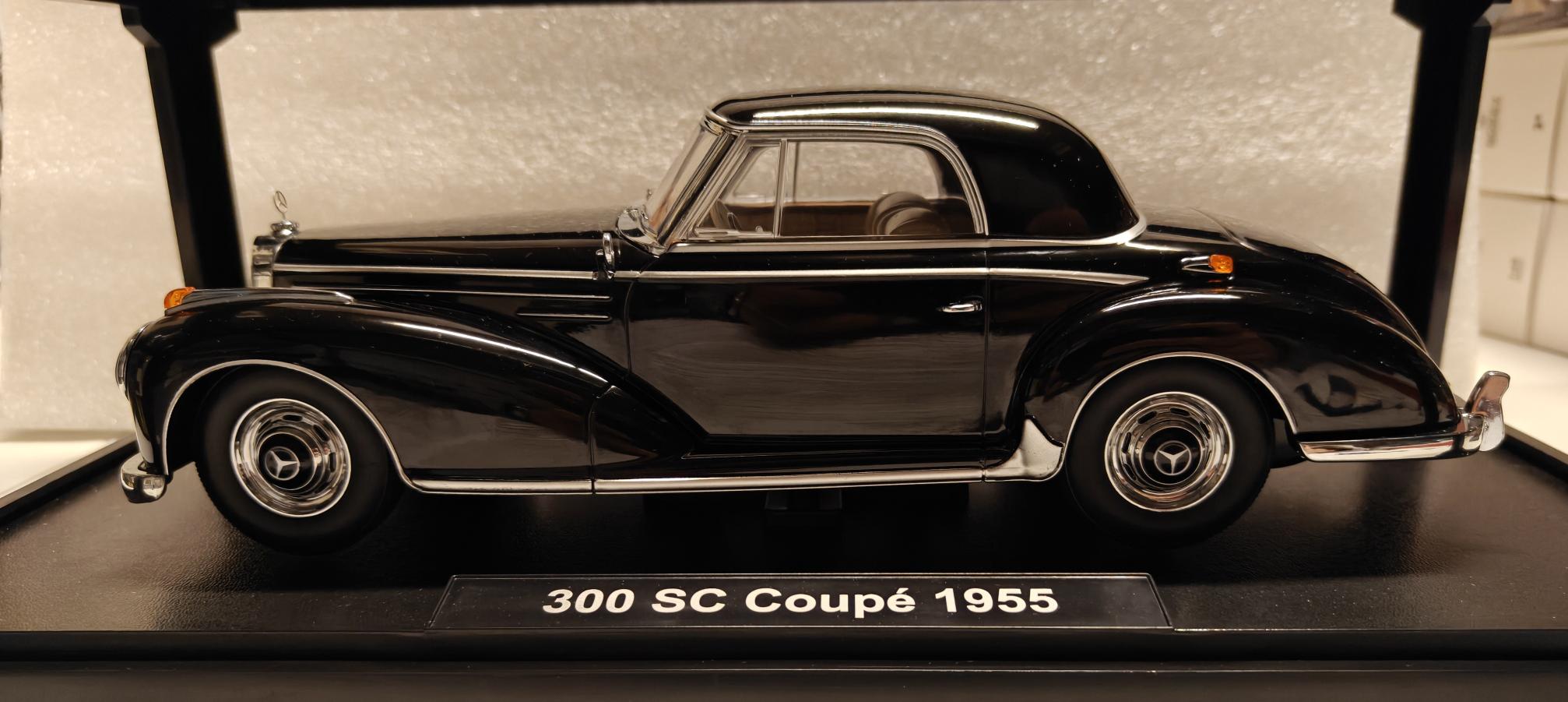 Pienoismalli Mercedes 300 S Coupe W188 1955 1/18