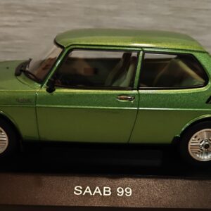 Pienoismalli Saab 99 Turbo vihreä 1/18