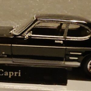 Pienoismalli Ford Capri Mk I musta 1/43