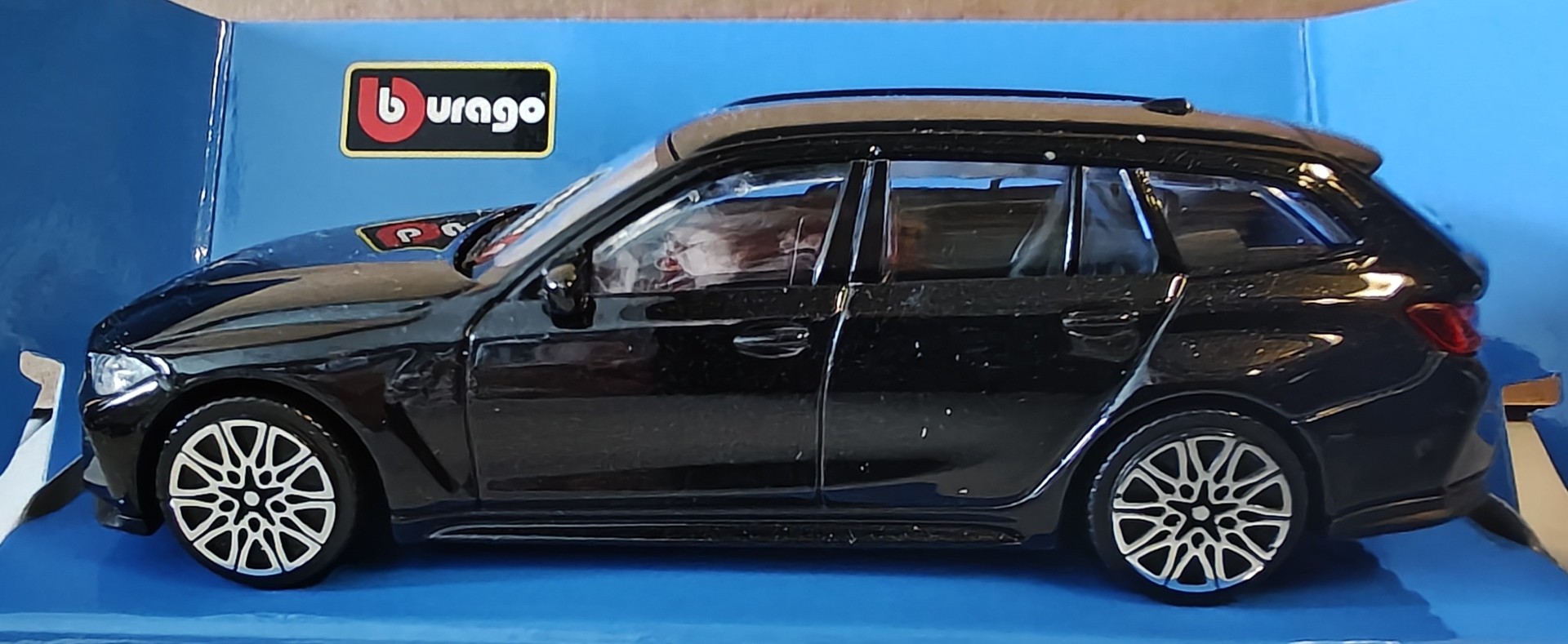 Pienoismalli BMW M3 Touring musta 1/43
