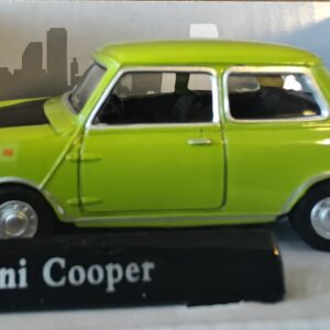 Pienoismalli Mini Cooper vihreä 1/43