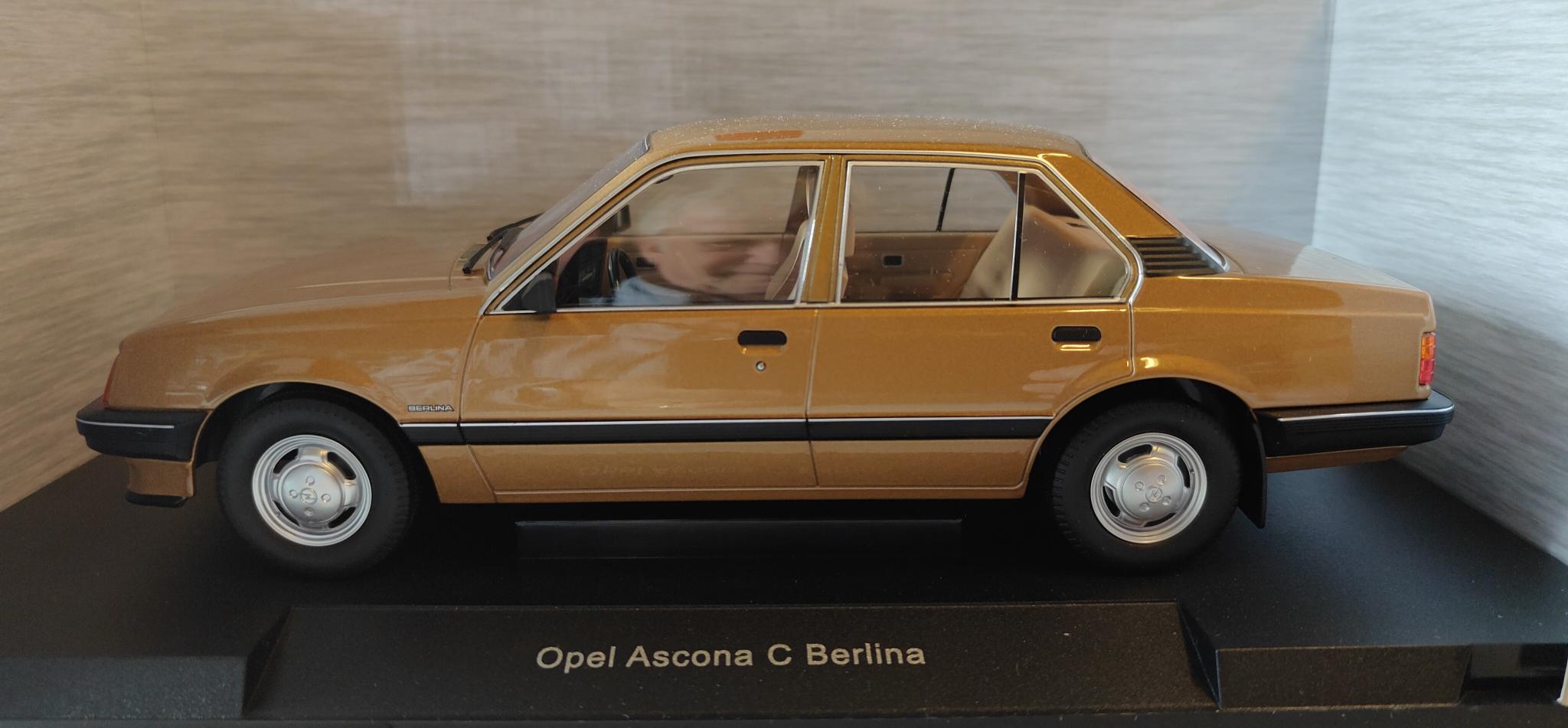 Pienoismalli Opel Ascona C SR 1981 1/18