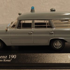 Pienoismalli Mercedes W110 190 ambulanssi 1/43