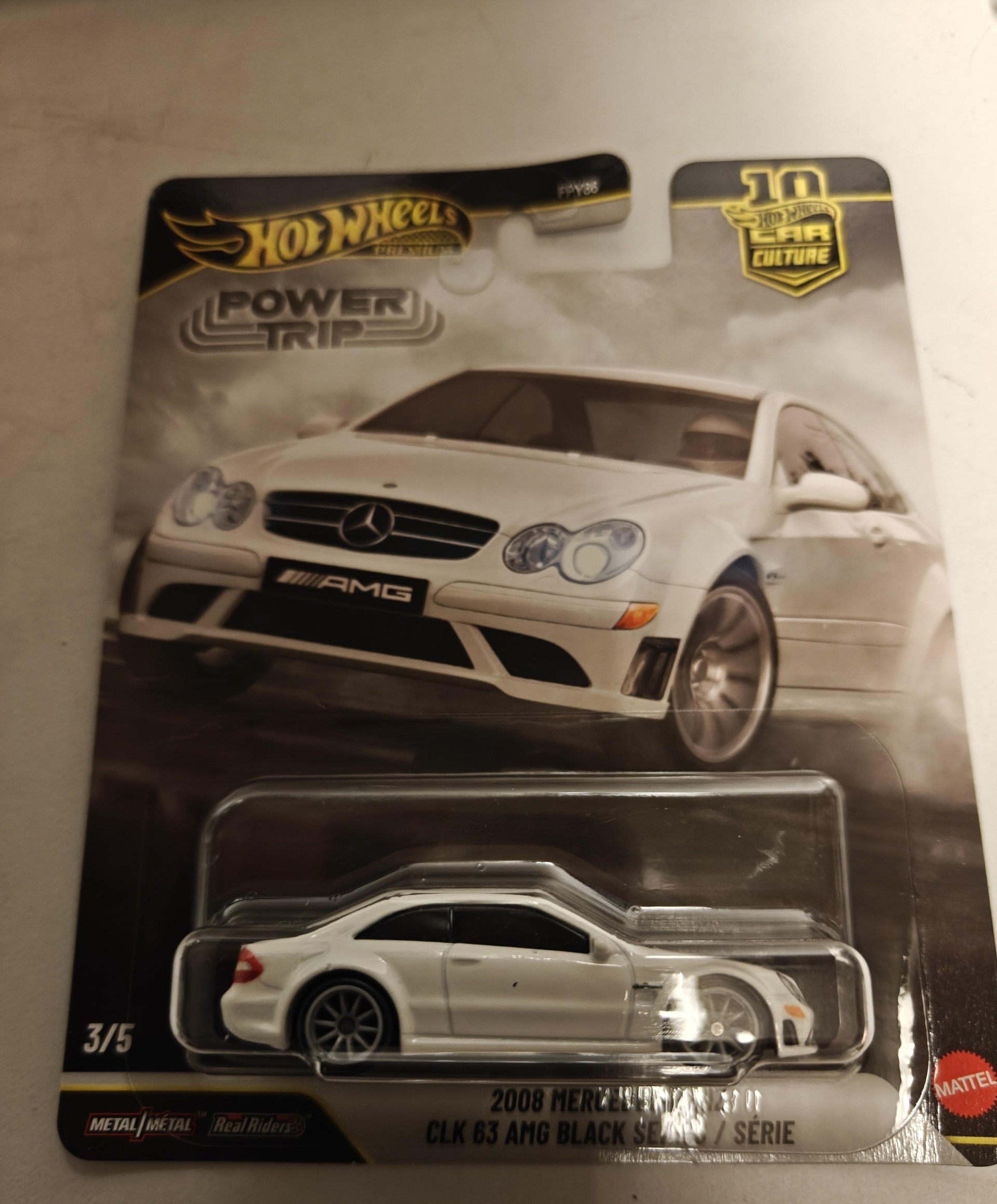 Pienoismalli Mercedes CLK 63 AMG Black Series 1/64