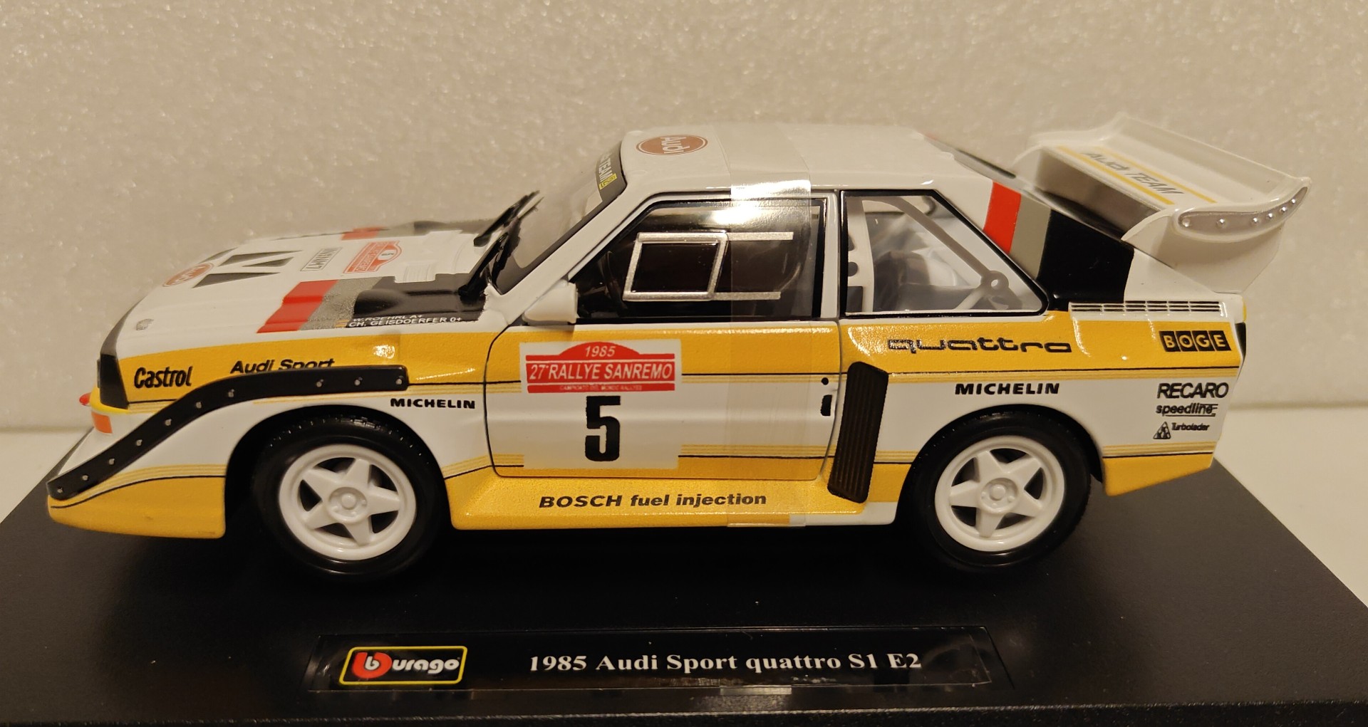 Pienoismalli Audi Quattro S1 1/24