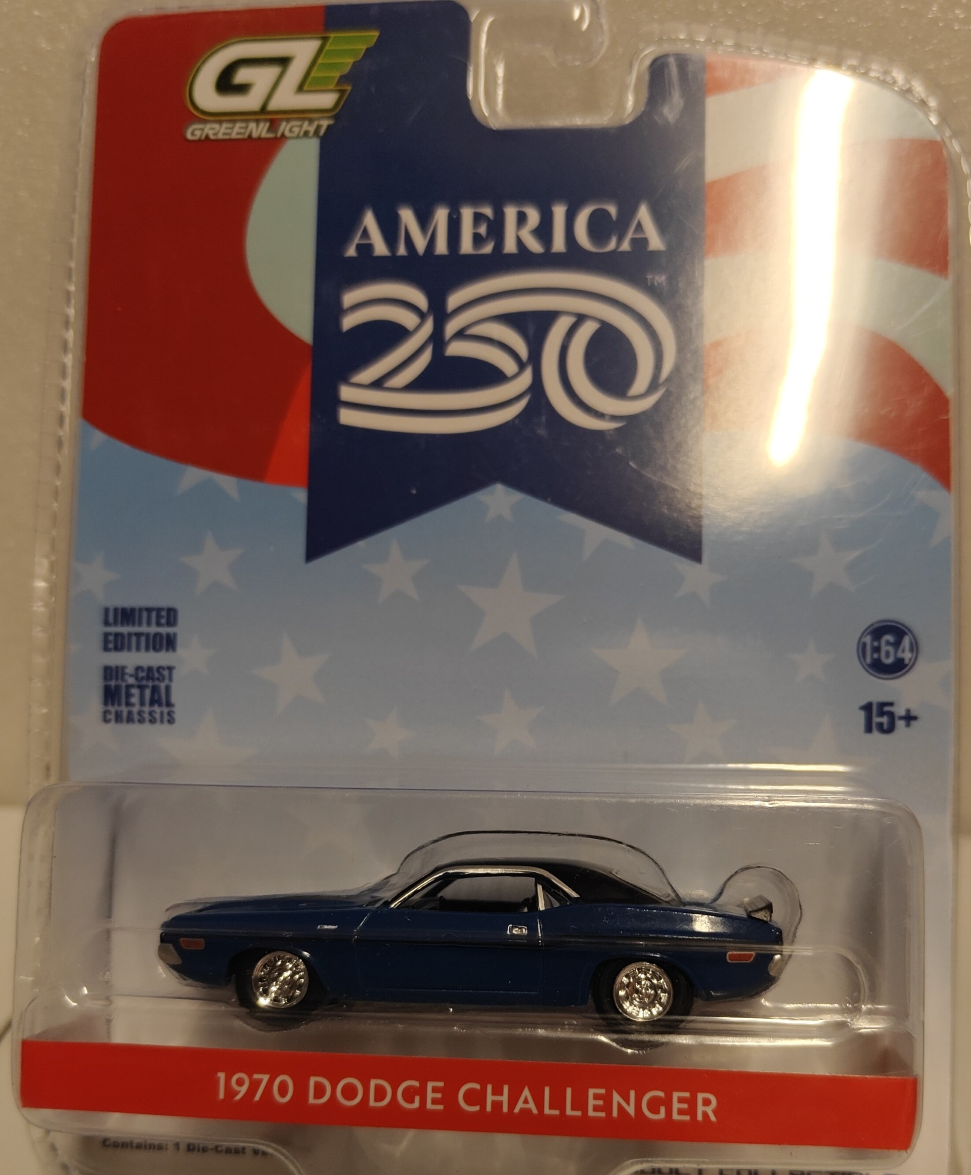 Pienoismalli Dodge Challenger 1970 1/64